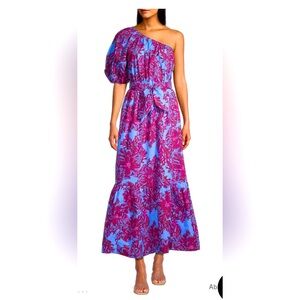 Lilly Pulitzer Zelalynn One Shoulder Dress